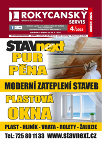 Rokycanský servis - duben 2025